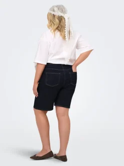 CARWILLY Hög midja Vida ben Denimshorts