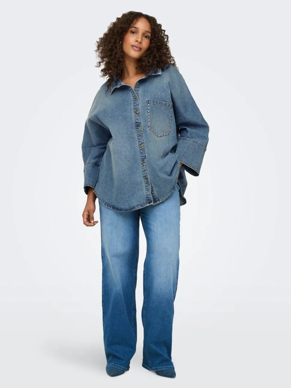 CARWILLY Hög midja Vida ben Jeans
