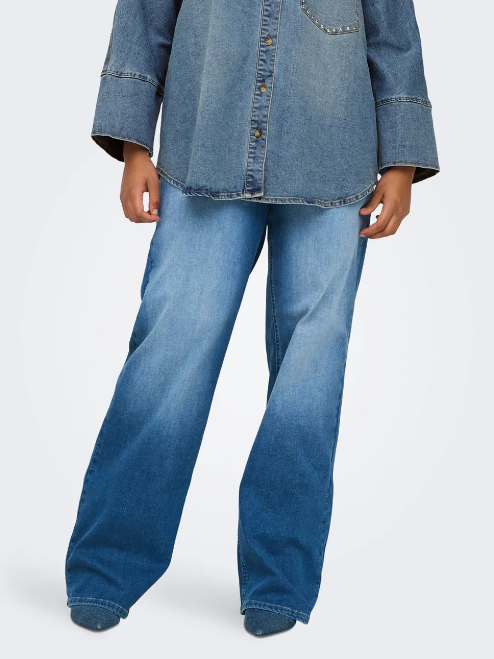 CARWILLY Hög midja Vida ben Jeans