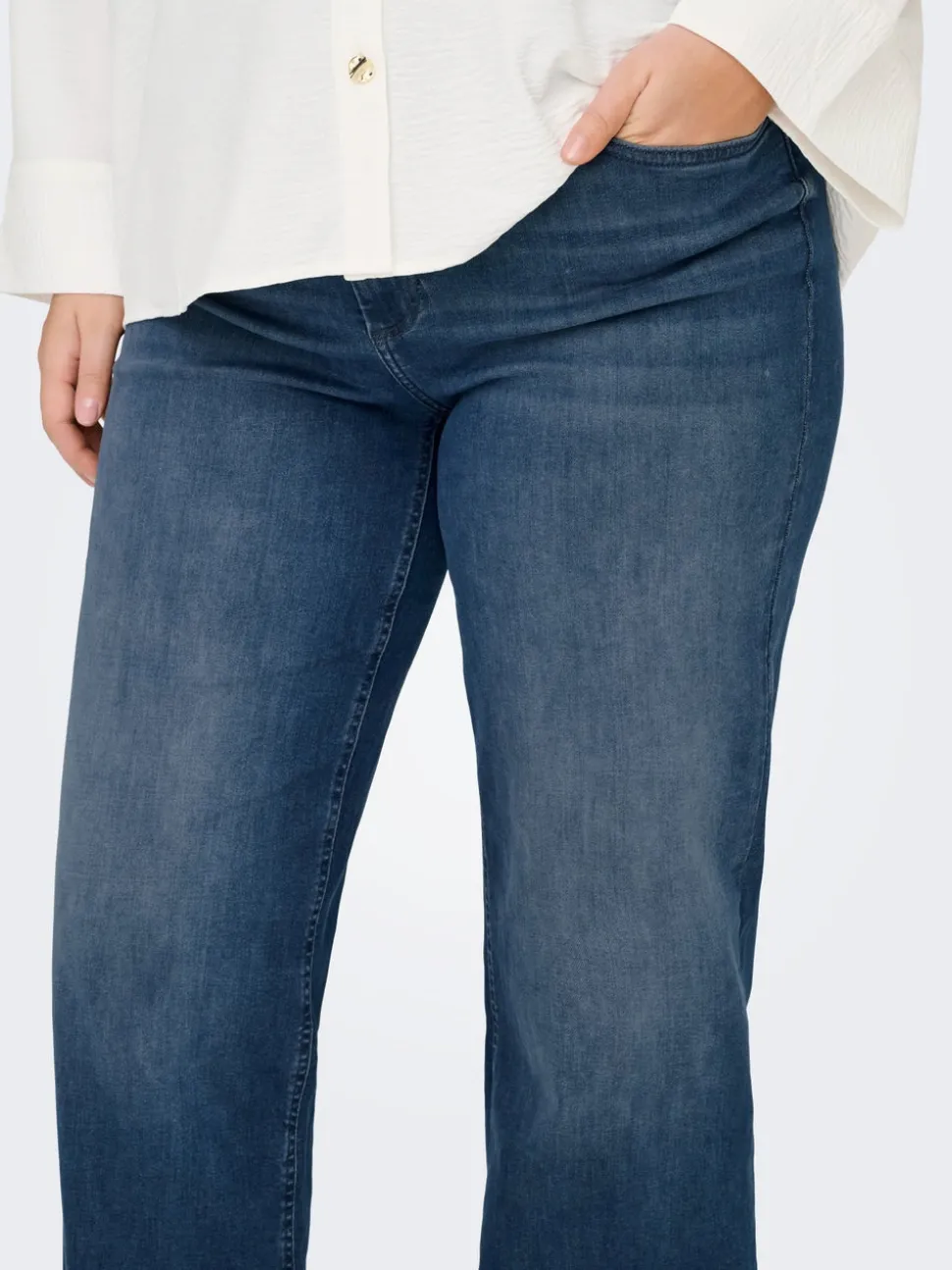 CARWILLY Hög midja Vida ben Jeans