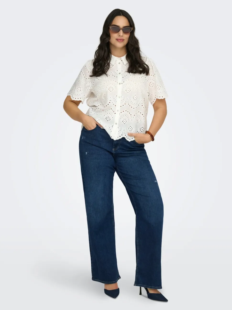 CARWILLY Hög midja Vida ben Jeans