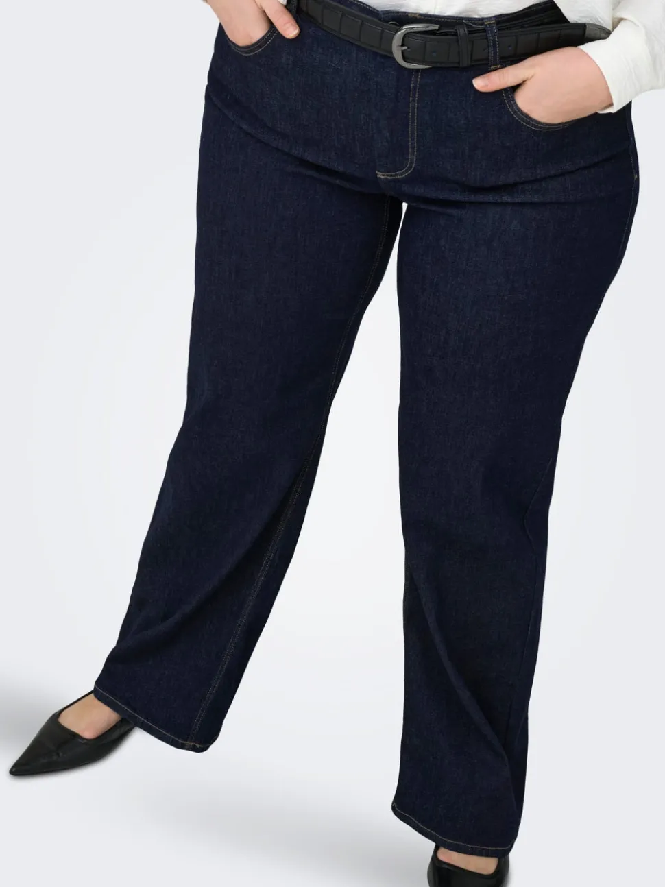 CARWILLY Hög midja wide Fit Jeans