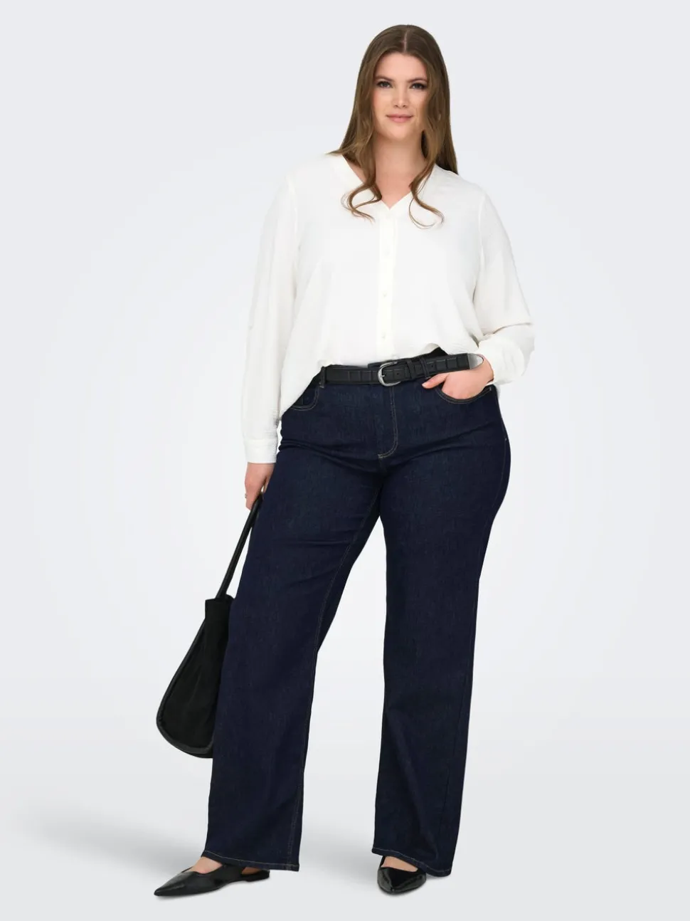 CARWILLY Hög midja wide Fit Jeans