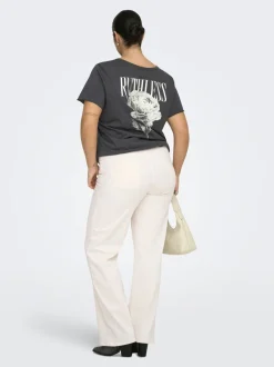 CARWILLY Hög midja wide Fit Jeans