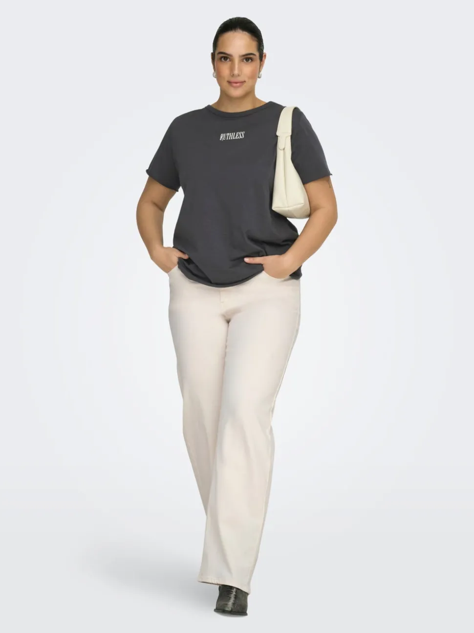 CARWILLY Hög midja wide Fit Jeans