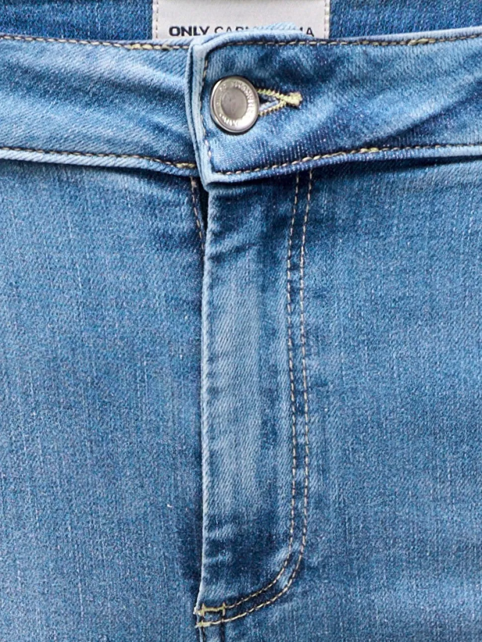 CARWILLY Medelhög midja capri Skinny Fit Jeans