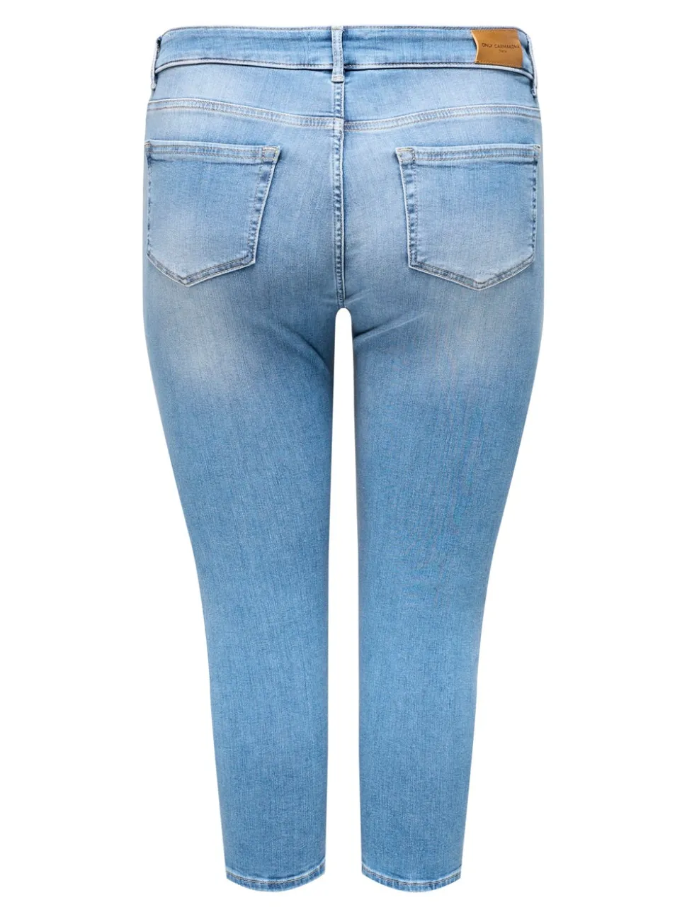 CARWILLY Medelhög midja capri Skinny Fit Jeans