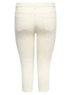 CARWILLY Medelhög midja capri Skinny Fit Jeans