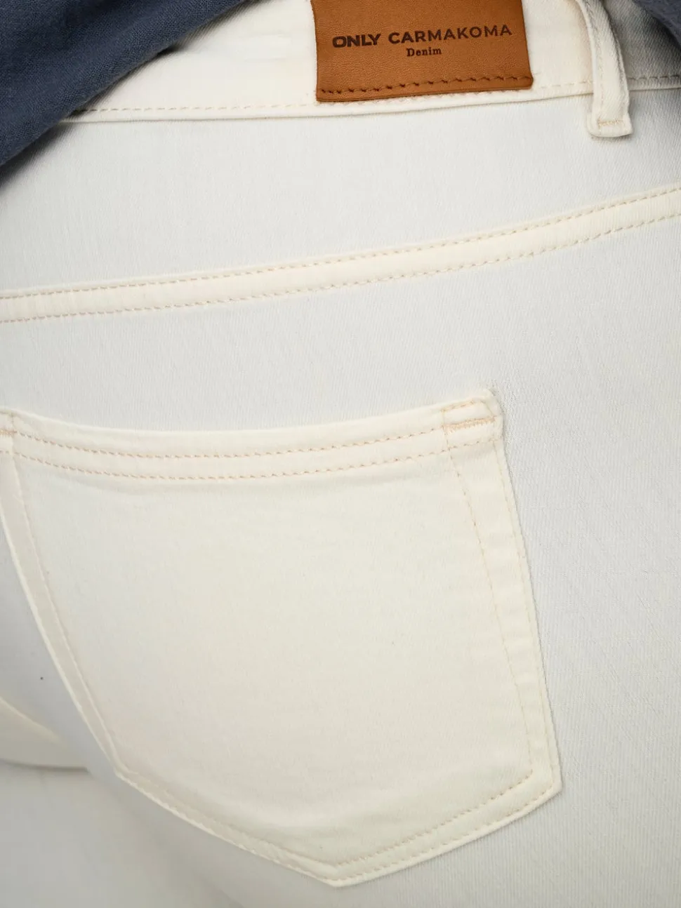 CARWILLY Medelhög midja capri Skinny Fit Jeans