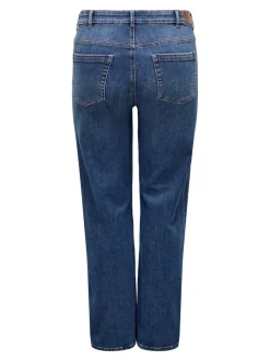 CARWILLY Medelhög midja Rak passform Jeans