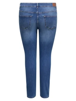 CARWILLY Medelhög midja Skinny Fit Ankellängd Jeans
