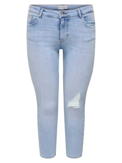 CARWILLY Medelhög midja Skinny Fit Ankellängd Jeans