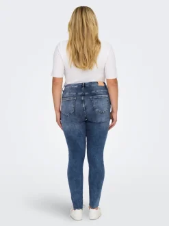 CARWILLY Medelhög midja Skinny Fit Ankellängd Jeans