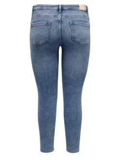 CARWILLY Medelhög midja Skinny Fit Ankellängd Jeans