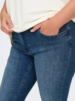 CARWILLY Medelhög midja Skinny Fit Jeans