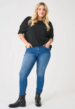 CARWILLY Medelhög midja Skinny Fit Jeans
