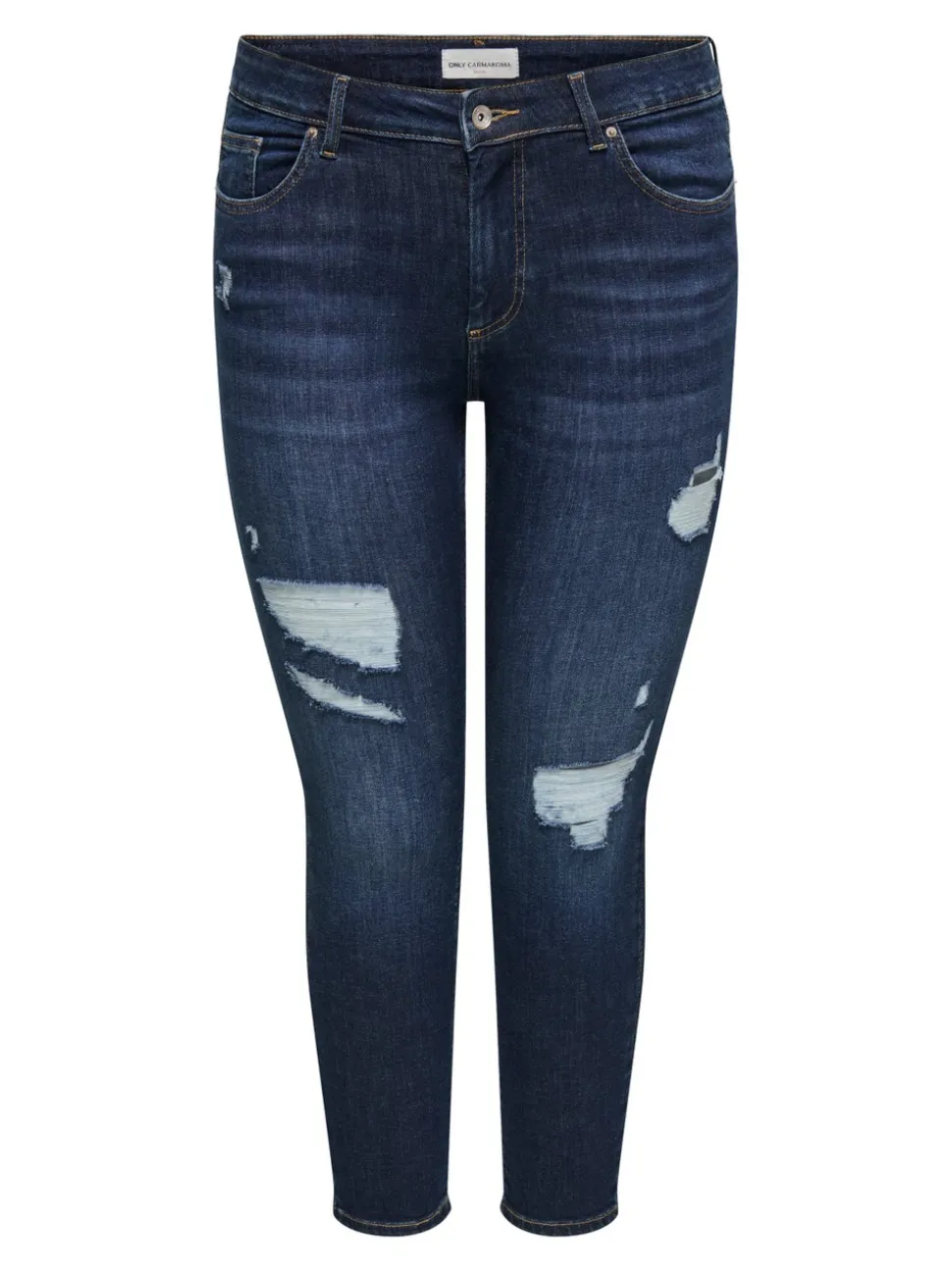 CARWILLY Medelhög midja Skinny Fit Ankellängd Jeans