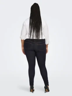 CARWILLY Medelhög midja Skinny Fit Jeans