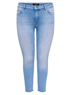 CARWILLY Medelhög midja Skinny Fit Ankellängd Jeans