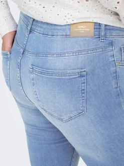 CARWILLY Medelhög midja Skinny Fit Ankellängd Jeans