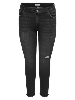 CARWILLY Medelhög midja Skinny Fit Ankellängd Jeans