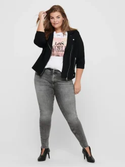 CARWILLY Normal midja Skinny Fit Ankellängd Jeans