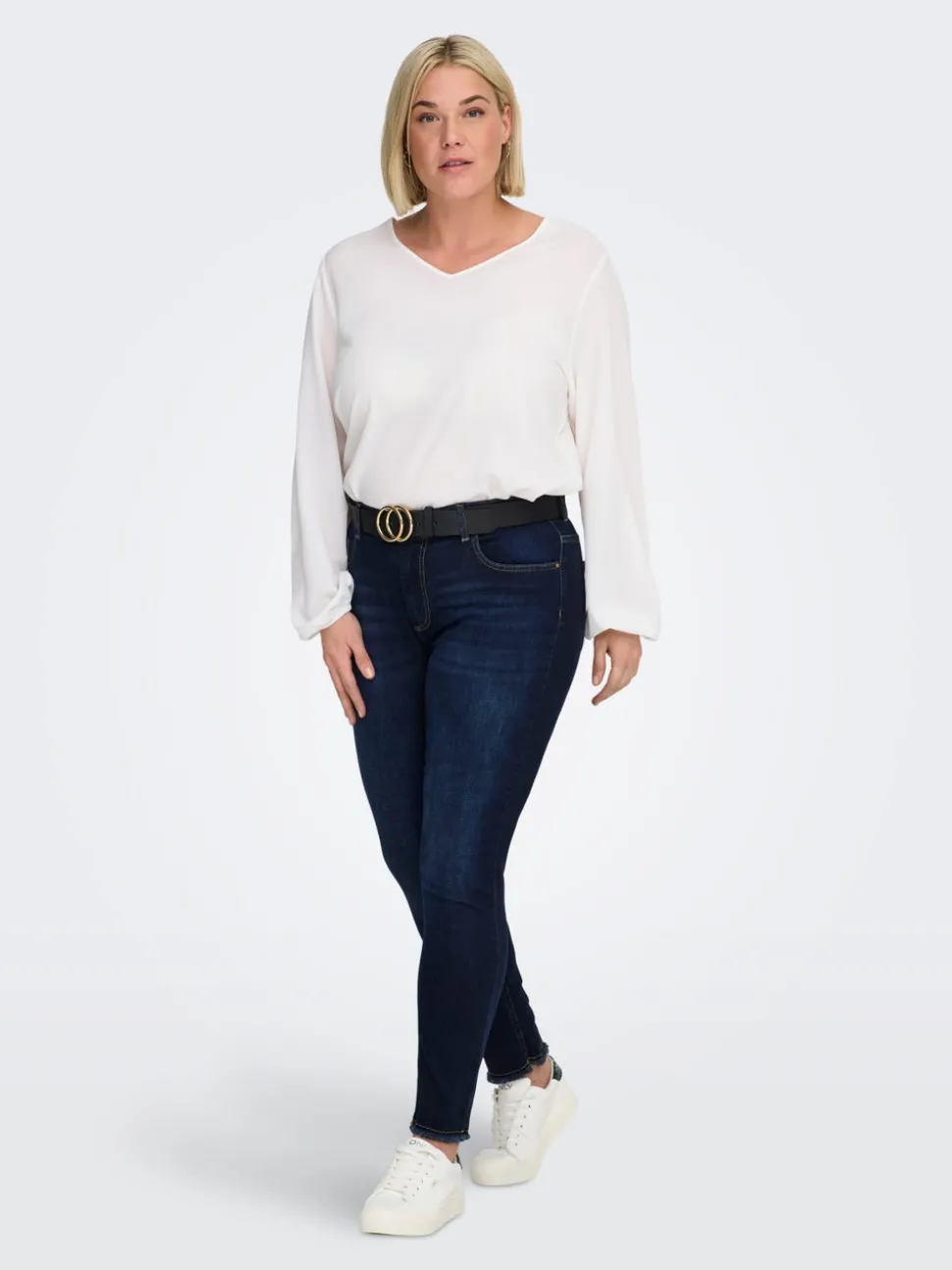 CARWILLY Normal midja Skinny Fit Ankellängd Jeans