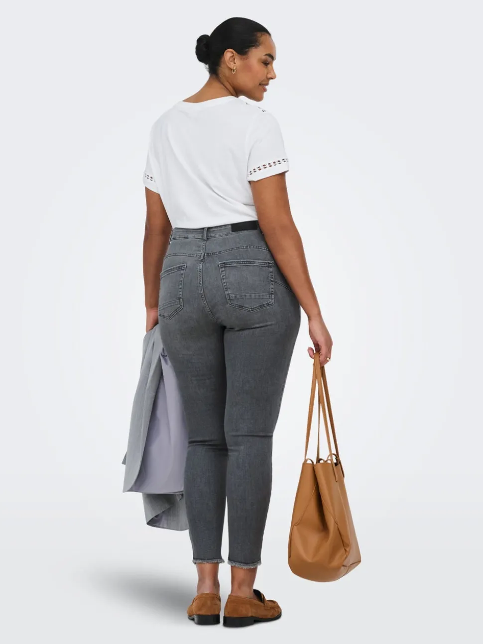 CARWILLY Skinny Fit Ankellängd Jeans