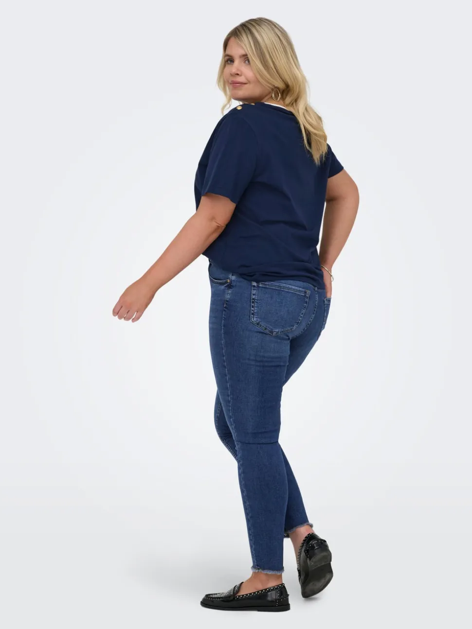CARWILLY Skinny Fit Ankellängd Jeans