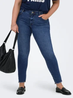CARWILLY Skinny Fit Ankellängd Jeans
