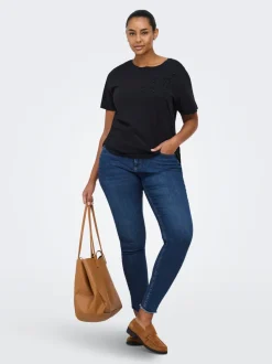 CARWILLY Skinny Fit Ankellängd Jeans