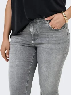 CARWILLY Sweet Flared Fit Beskuren Jeans