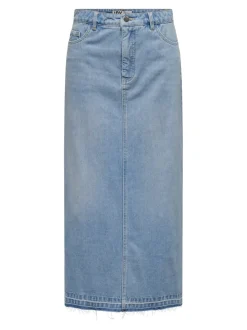 JDYBELLA Denim Jeanskjol Lång kjol