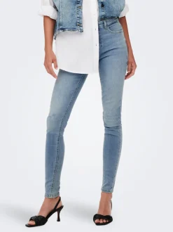 JDYBLUME Medelhög midja Skinny Fit Jeans