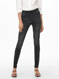 JDYBLUME Medelhög midja Skinny Fit Jeans