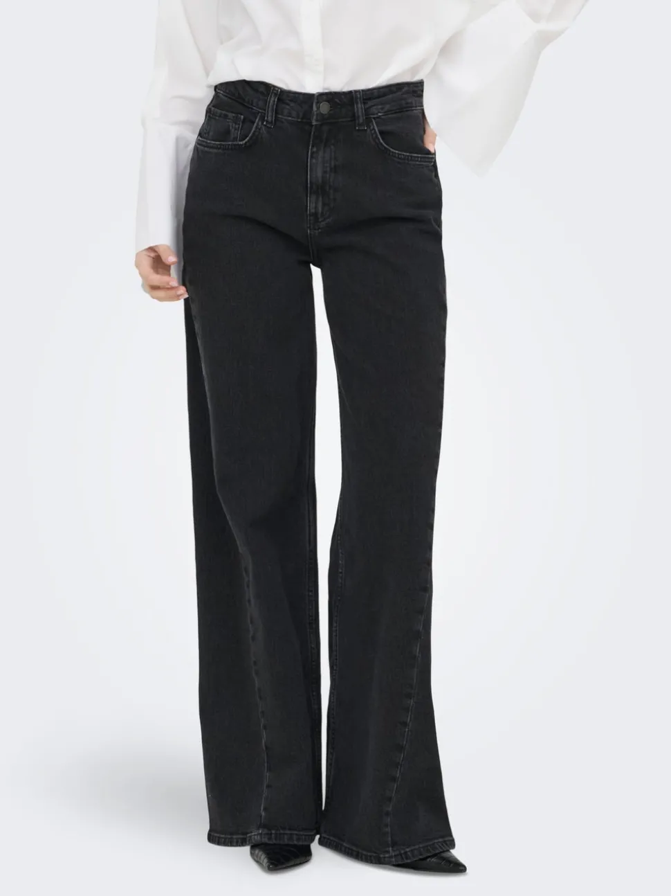 JDYCARINA Hög midja Vida ben Jeans
