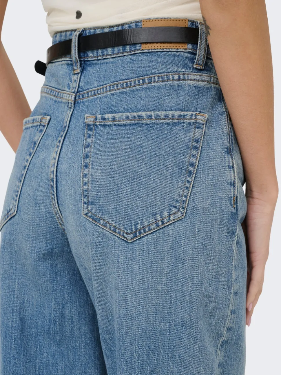 JDYCARINA Hög midja Vida ben Jeans