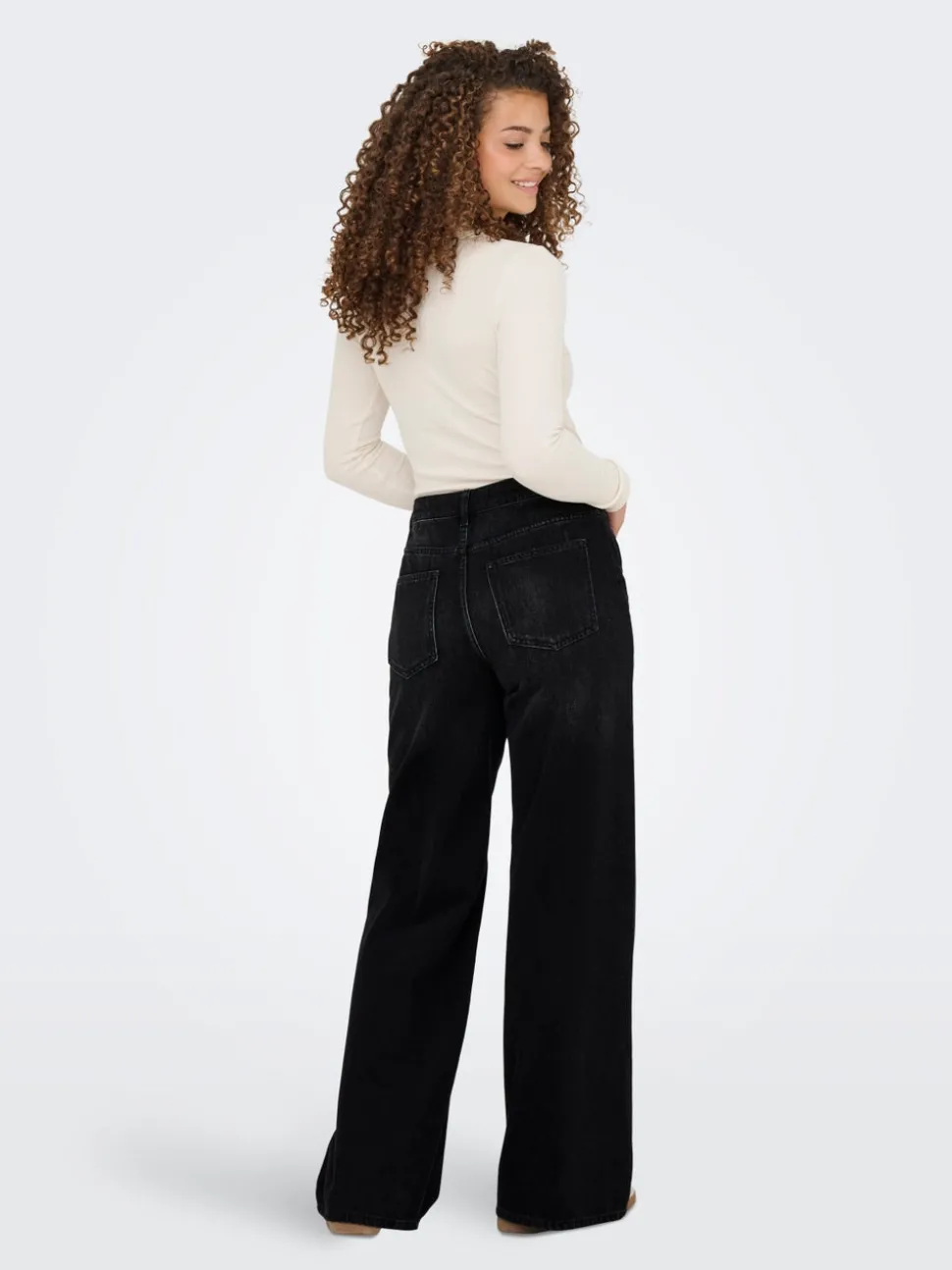 JDYCARINA Hög midja Vida ben Jeans