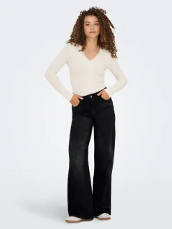 JDYCARINA Hög midja Vida ben Jeans
