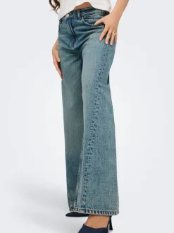 JDYCARINA Hög midja Vida ben Jeans