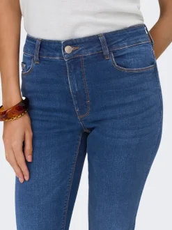 JDYFINA Medelhög midja Rak passform Jeans