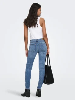 JDYFINA Medelhög midja Skinny Fit Jeans