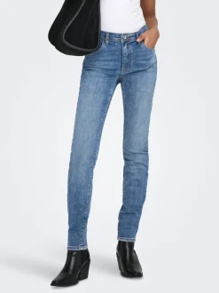 JDYFINA Medelhög midja Skinny Fit Jeans
