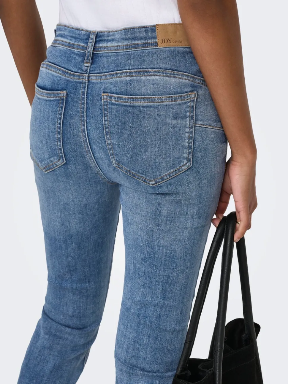 JDYFINA Medelhög midja Skinny Fit Jeans