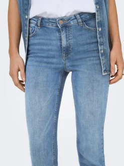 JDYFINA Medelhög midja Skinny Fit Ankellängd Jeans