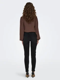 JDYFINA Medelhög midja Skinny Fit Ankellängd Jeans