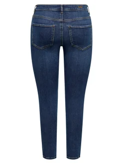 JDYFINA Medelhög midja Skinny Fit Ankellängd Jeans