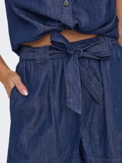 JDYKAI Hög midja Normal passform Denimshorts