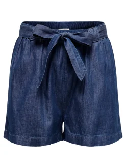 JDYKAI Hög midja Normal passform Denimshorts