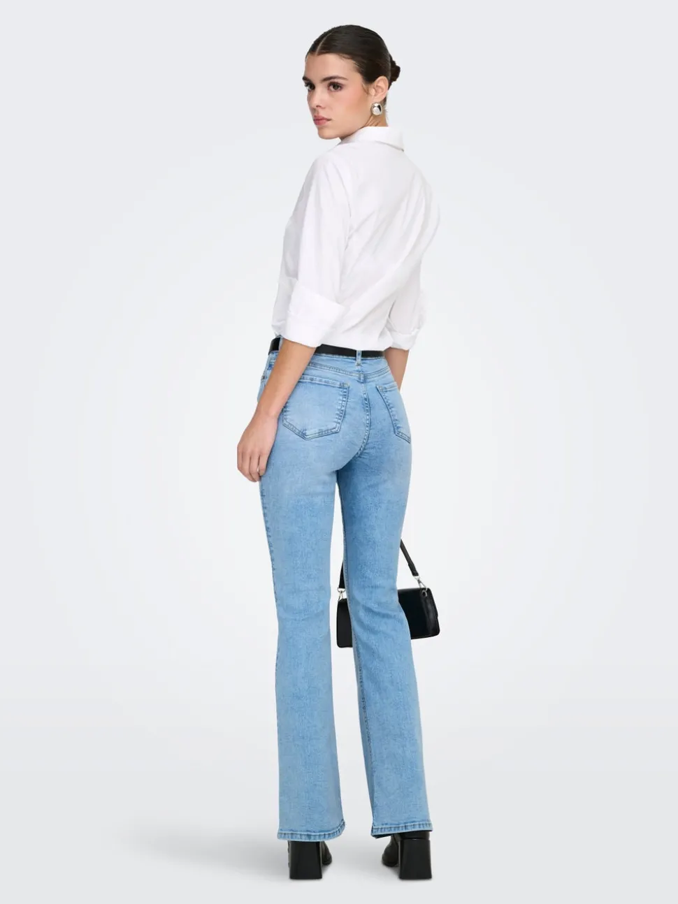 JDYKATHY Hög midja Utsvängd passform Jeans
